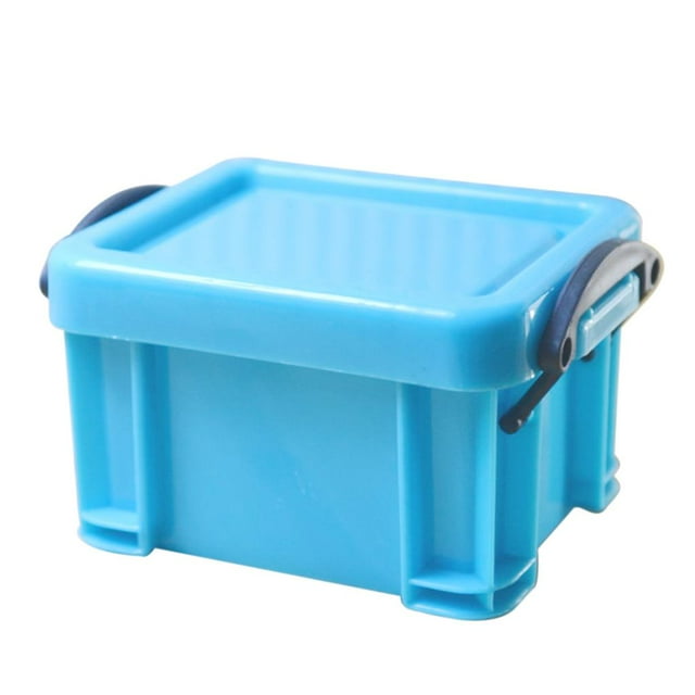 Caja De Artículos Diversos De Plástico Duradero Objetos Caja De Organización Para Los Granos Anillos Colco Cajas de bloqueo de almacenamiento mini