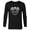 Black, variant on I Asked 2024 Engagement Ring Proposal Mickey- Long Sleeve T-Shirt for Men - Customized-White
