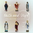 thumbnail image 3 of Comfy Hour Faith and Hope Collection Holy Family Christmas Nativity Scene Figurine, Small, Resin Stone, 3 of 5
