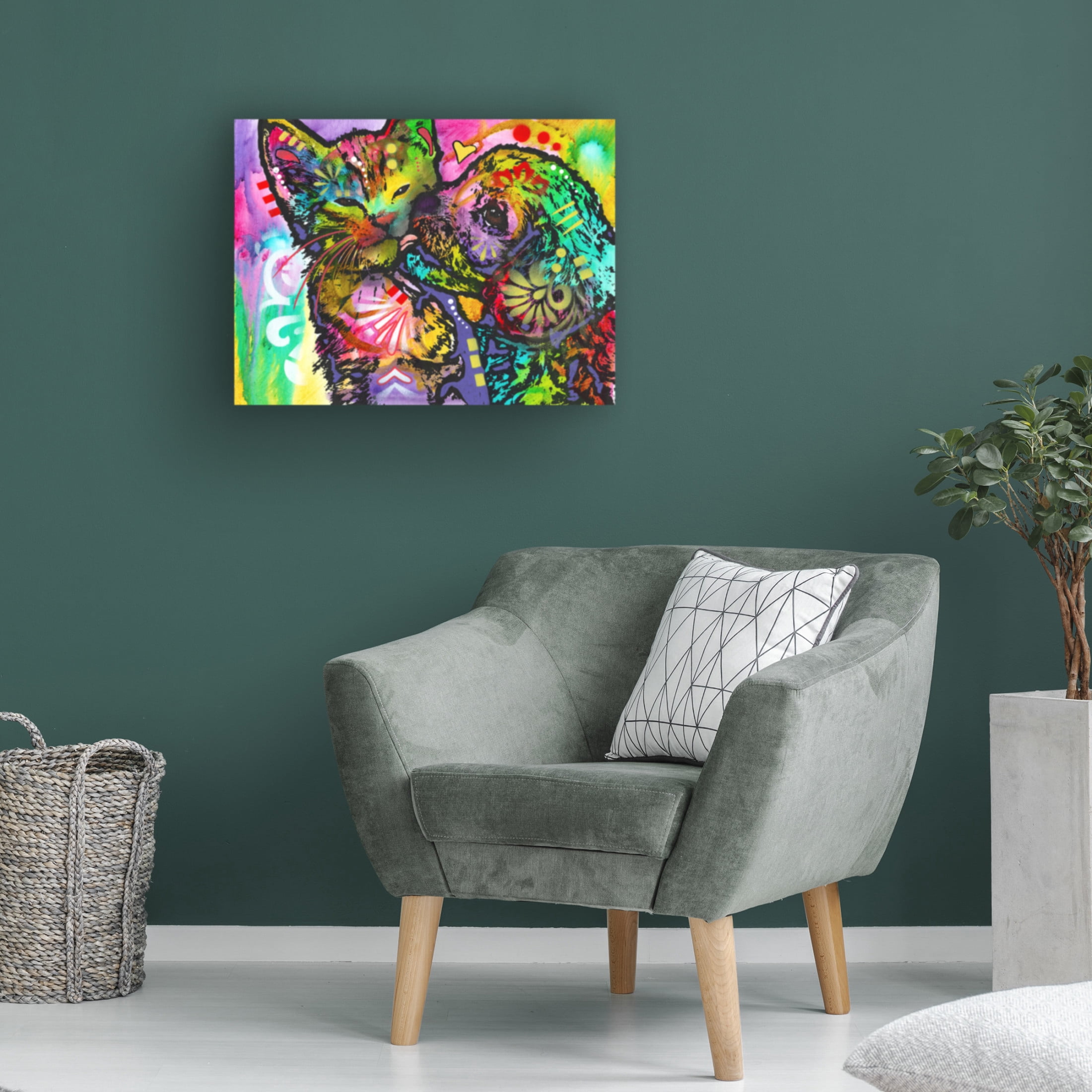 Canvas Wall Art - Dean Russo 'True Love' Wall Art for Living Room, Bedroom, or Office Décor by Trademark Fine Art - 24 x 18 Inches