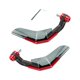 thumbnail image 3 of Paramanos para motocicleta, protector contra el viento, accesorios para motocross, color rojo, 3 of 9