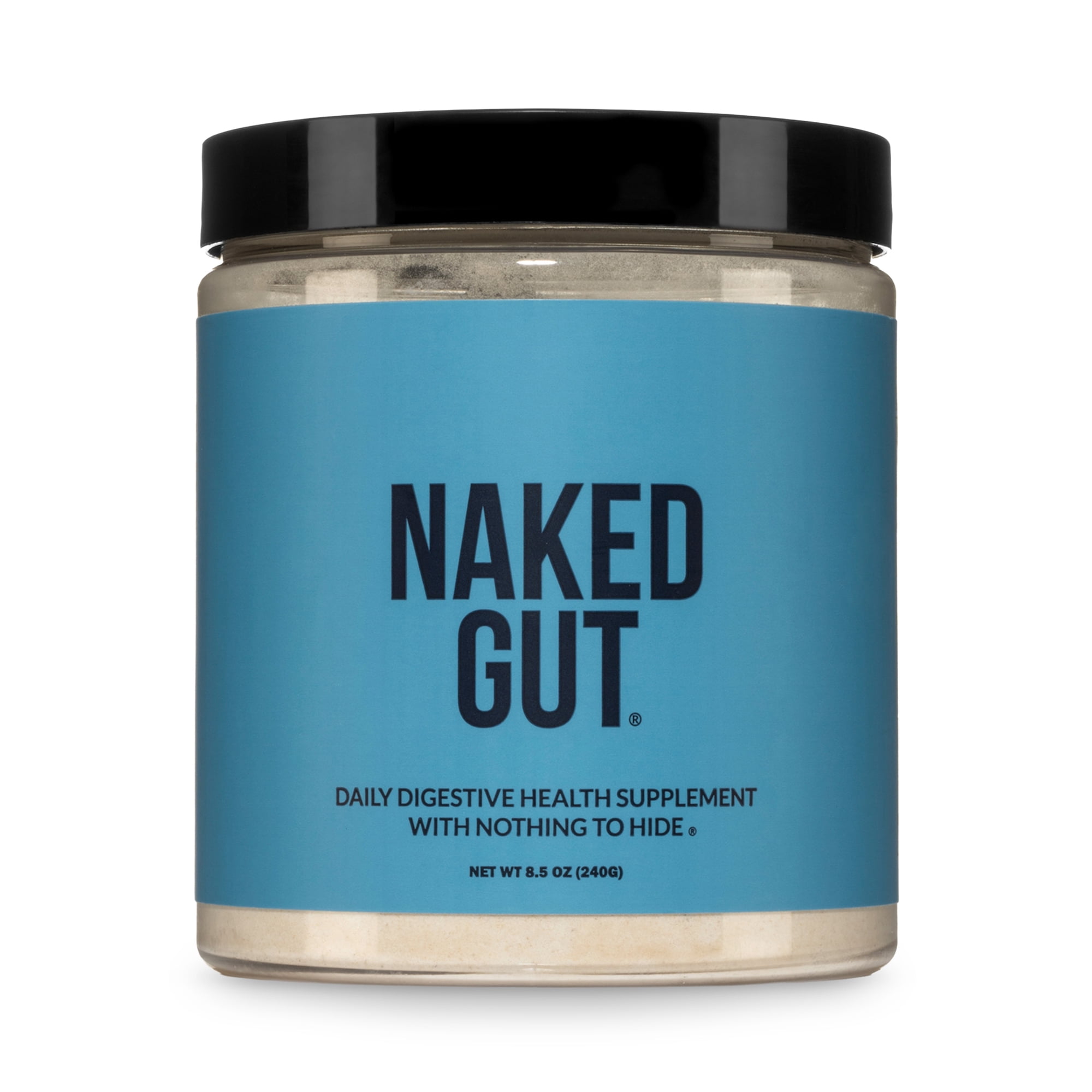 Naked Gut - Daily Gut Health Supplement - Natural Gut Health Powder For Gut Cleanse, Digestive Support, Gmo-Free, Soy-Free, Certified Gluten-Free, Vegan And Hypoallergenic, 40 Servings