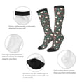 thumbnail image 3 of Balery Santa Claus Calcetines novedosos Calcetines deportivos Calcetines hasta la rodilla Calcetines de algodón Calcetines originales y geniales, 3 of 6
