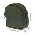 thumbnail image 2 of OULII waist bag for workout with storage space Army Green 1Pack, 2 of 5