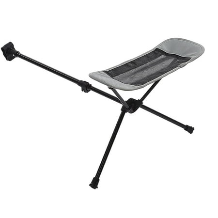 Folding Chair Footrest Adjustable Non Slip Camping Fishing Picnic Footstool  Feet Rest Bracket Lazy Seat Foot Stool 