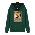 thumbnail image 3 of Sudadera con capucha de una pieza con estampado de Roronoa Zoro Wanted para hombre, ropa cómoda, gruesa, de alta calidad, informal, a la moda, cálida, de calle, Otoño e Invierno, 3 of 5