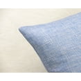 thumbnail image 2 of Aiking Home Woven Fine Faux Linen Throw Pillow Cover, size 12"x18", Baby Blue, 2 of 3
