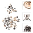 thumbnail image 2 of 30pcs Round Head Metal Rivet Studs Diy Decorative Rivets with Pulling Ring Phone Rivets, 2 of 8