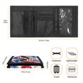 thumbnail image 6 of Chririnla Polyester Boys Trifold Wallet with Slim Portable Children's Wallet for Sports, Tie Dye Spiral Pattern Trifold Card Wallet, 6 of 7