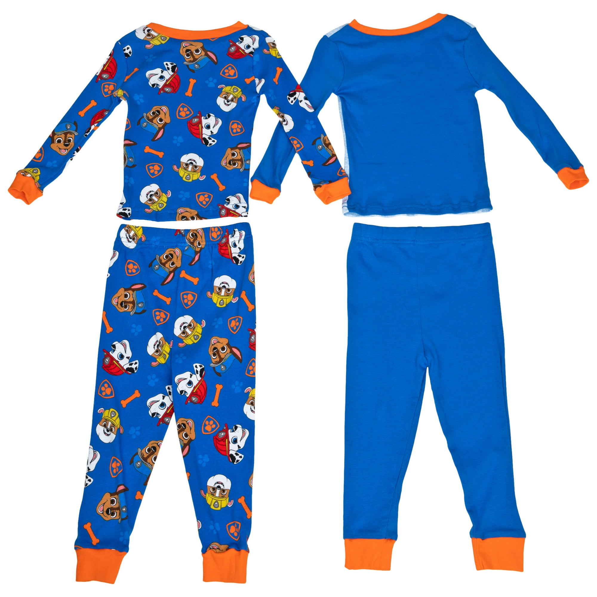 Paw Patrol Play All Day 4 Piece Long Sleeve Pajama Set