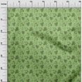 thumbnail image 3 of oneOone Rayon Light Green Fabric Autumn Leaves Sewing Craft Projects Fabric Prints By Yard 56 Inch Wide, 3 of 4