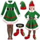 thumbnail image 5 of Disfraz de Papá Noel para adultos y niños, conjunto completo de uniforme, ropa de fiesta de carnaval, Halloween y Navidad, 5 of 7