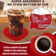 thumbnail image 6 of Valentine's Day Handmade Braided Cotton Coasters Love Heart-Shape Drink Coasters Insulating Mats Red Absorbent Cup Coasters for Party Home Office Decoration Housewarming, 4.92*4.13in, 6 of 6