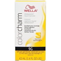 Wella COLOR CHARM, HAIR COLOR Liquid Haircolor, 9g Soft Pure Golden Blonde, 1.4 oz