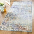 thumbnail image 3 of SAFAVIEH Sutton Jamaar Transitional Runner Rug, Turquoise/Lavender, 3' x 8', 3 of 6