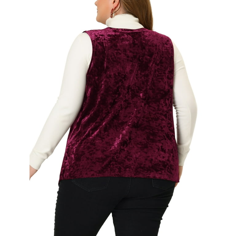 Burgundy on sale velvet sweater