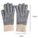 thumbnail image 2 of Guantes mágicos térmicos elásticos con pantalla táctil de invierno, tejidos de lana cálida y forrados con vellón grueso, 2 of 5