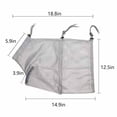 thumbnail image 7 of FZFLZDH Cat Shower Net Bag Anti-Bite and Anti-Scratch Drawstring Adjustable Breathable Restraint Bag Multifunctional Grooming Protective Bag For Pet Bathing, Nail Trimming, 7 of 7
