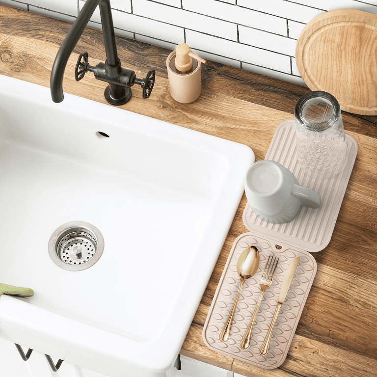 Clorox Interlocking Antimicrobial Drying Mats 2-Piece Set