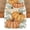 Orange 1, variant on Smile Blue Pumpkins Eucalyptus Leaves Fall Thanksgiving Table Runner 13 x 72 Inch