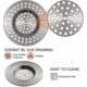 thumbnail image 5 of Kitchen Sink Strainer Set of 3 - Durable Stainless Steel Drain Filters for Home Use, 5 of 5