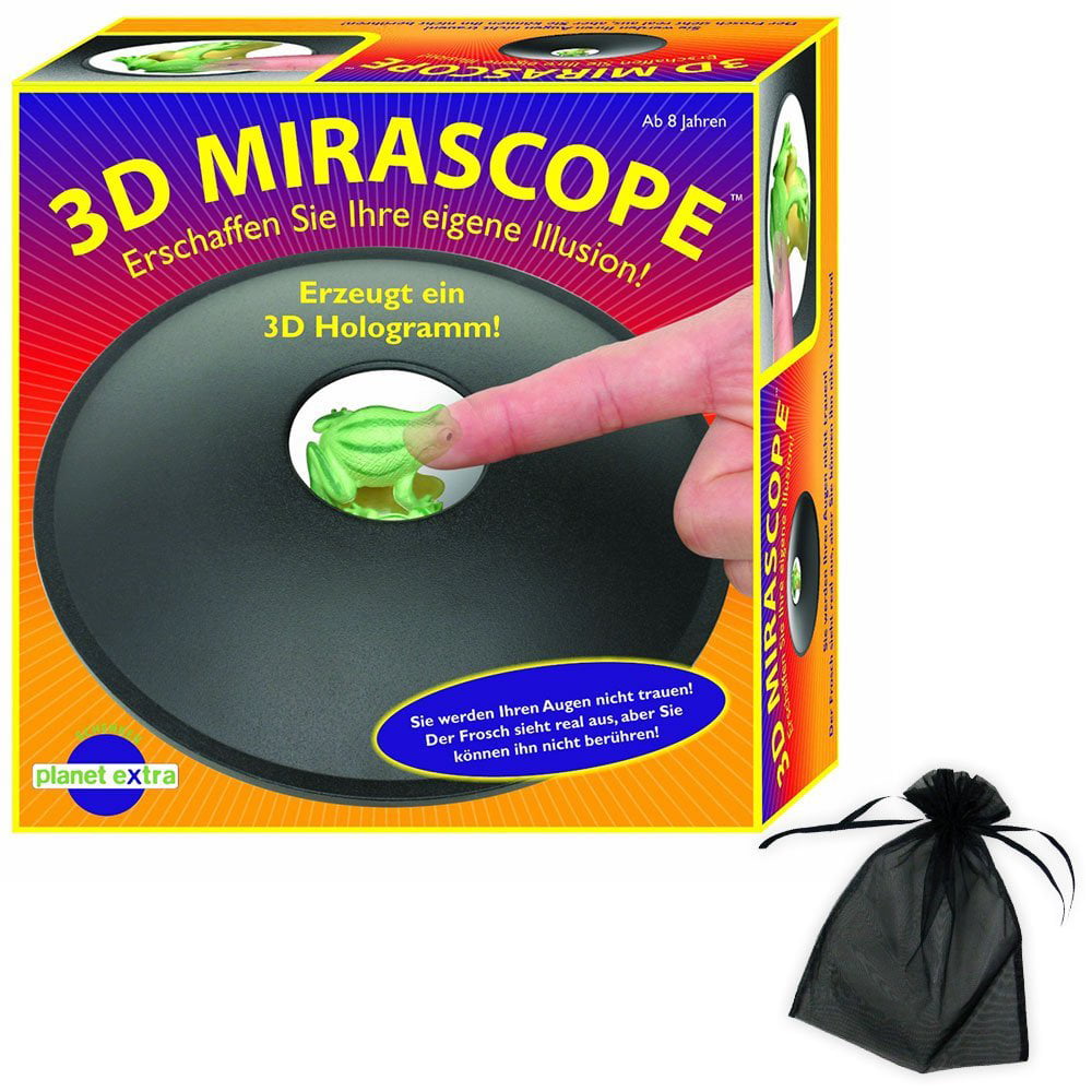 3D Mirascope Graphic Toy Creates Holographic Image by Wild Planet 