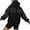 2-Black, variant on Womens Back Letter Print Hoodies Fashion Oversize Long Sleeve Loose Hooded Sweatshirt y2k Casual Sweatshirts With Pocket