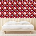 thumbnail image 3 of Ambesonne Floral Peel & Stick Wallpaper for Home, Hawaiian Pinkish Wildflowers, 13"x100", Hot Pink Salmon Green, 3 of 5