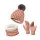thumbnail image 3 of Gorro Bufanda Guantes Salvador para acampar deportes al aire libre Rosa, 3 of 9