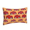 thumbnail image 2 of EasygdpRed Cars Polyester Fiber Double-Sided Pillowcase,Super Soft,Comfortable And Luxurious Pillowcase,Not Easy To Break Or Deform- 14"X20", 2 of 9