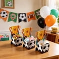 thumbnail image 7 of Diceymbol 10Pcs Soccer Party Favors Treat Boxes Birthday Party Decorations Boxes Soccer Fan Gifts 4In Square Candy Boxes for Game Day Party Treat Use, 7 of 7