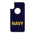 thumbnail image 3 of DistinctInk Custom SKIN / DECAL compatible with OtterBox Commuter for iPhone XS MAX (6.5" Screen) - Yellow Navy - Show Your Support for the Navy, 3 of 5