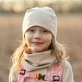thumbnail image 4 of JAN & JUL Baby Toddler Kids Thermal Beanie Cap for Boys and Girls (L: 2-5 Years, Oatmeal), 4 of 6