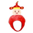 thumbnail image 4 of Sombrero de Peluche de Calabaza Del Dios de La , Bonito Accesorio para Disfrazarse de Fiesta de año , Cosplay., 4 of 8