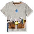 thumbnail image 2 of Carhartt Boys' Performance Logo Tee,Toolbelt Grey Heather,12M, 2 of 3