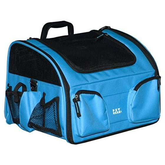 Pet Gear Bike Basket 3 In 1 Car Seat Carrier For Cats And Small Dogs 14 Inches Ocean Blue