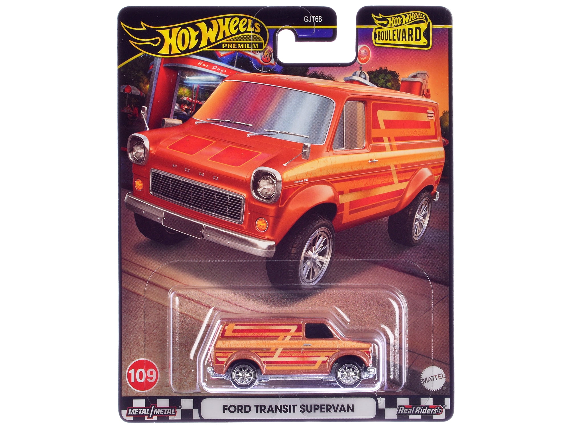 "Boulevard 106-110" 5 piece Set "Premium" 2024 Series Die cast Model Cars by Hot Wheels