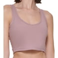 thumbnail image 3 of Calvin Klein Women's Strappy Crop Top Beige Size Small, 3 of 3
