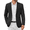 Black, variant on COOFANDY Men's Casual Blazer Jacket Slim Fit Two Button Suit Jackets Lightweight Knit Sport Coat