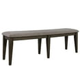thumbnail image 1 of Liberty Furniture Banc Double Ferme Brun Foncé (RTA), 1 of 4