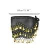 thumbnail image 3 of DailyChi Sequin Tassel Hip Scarf Sequin Tassel Skirts Rave Fringe Hip Scarf for Festival Belly Dance Skirt, 3 of 4