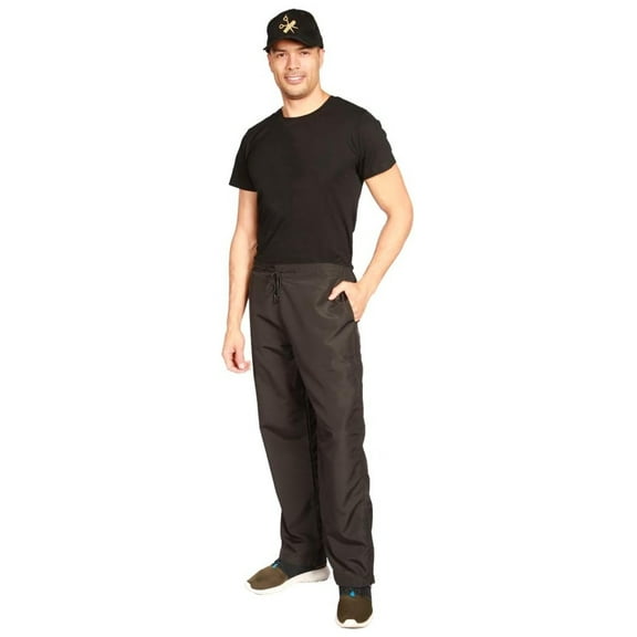 Professional Unisex Grooming Black Pants Lightweight Ideal for Pet Groomers Hair Resistant and Water Resistant X-Large