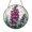 Acrylic 3.5 Inch, variant on Purple Foxglove Bloom Stained Glass Suncatcher – Botanical Window Decor