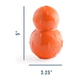 thumbnail image 5 of Planet Dog Orbee-Tuff Diamond Plate Double Tuff Dog Toy, Orange, Large, 5 of 7