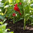 thumbnail image 5 of Metal Cardinal Garden Stake, Decorative Red Bird Yard Art Weather Resistant Garden Accent Ornament, Flower Pot Patio Lawn Decor for Garden Courtyard Porch Bird Lovers, 5 of 7