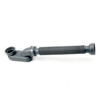 BLUESON Low Profile Flat P Trap Flexible Drain Pipe Bathtub Shower Water Hose Plumbing