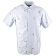 thumbnail image 4 of Men's Classic Fit Flag Oxford Camp Shirt Mlt XXL, 4 of 4