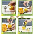 thumbnail image 5 of Terrificas Lemon Orange Juicer, 2025 New Terrificas Screw-Top Lemon Squeezer, 5 of 5