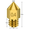 thumbnail image 3 of TWO TREES 3D Printer Kit Hand Twist Leveling Nut with 2pcs PC4-M6 Pneumatic Fittings 2pcs, 3 of 8