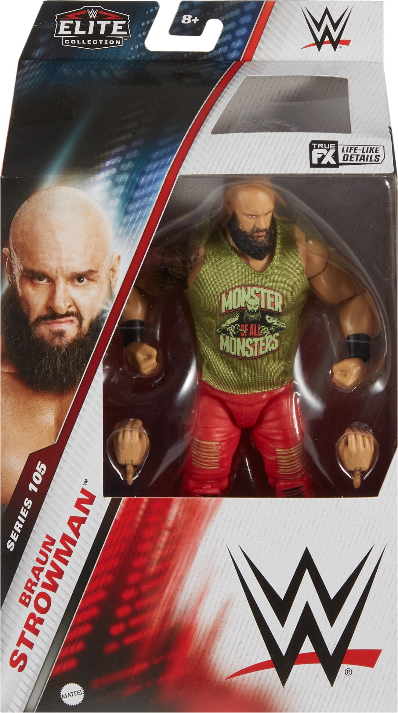 Braun strowman 2024 action figure walmart